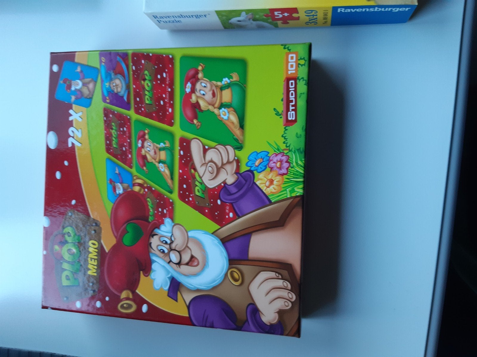 2 puzzels en memo spel, Enlèvement, Comme neuf