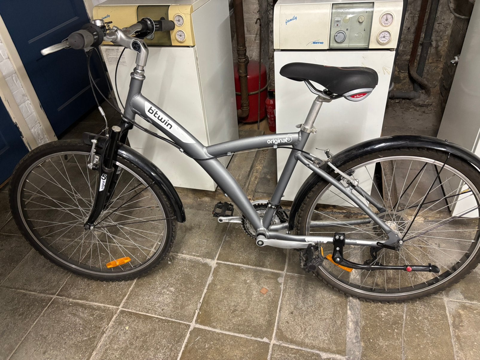 Btwin-fiets, Fietsen en Brommers, Ophalen, Gebruikt, Aluminium