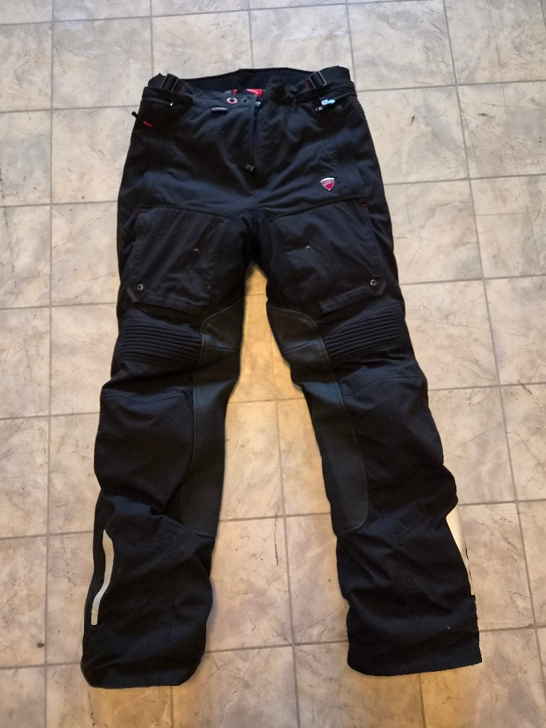 Motor kleding, Kleding | Dames, Zwart, Maat 42/44 (L), Zo goed als nieuw, Lang