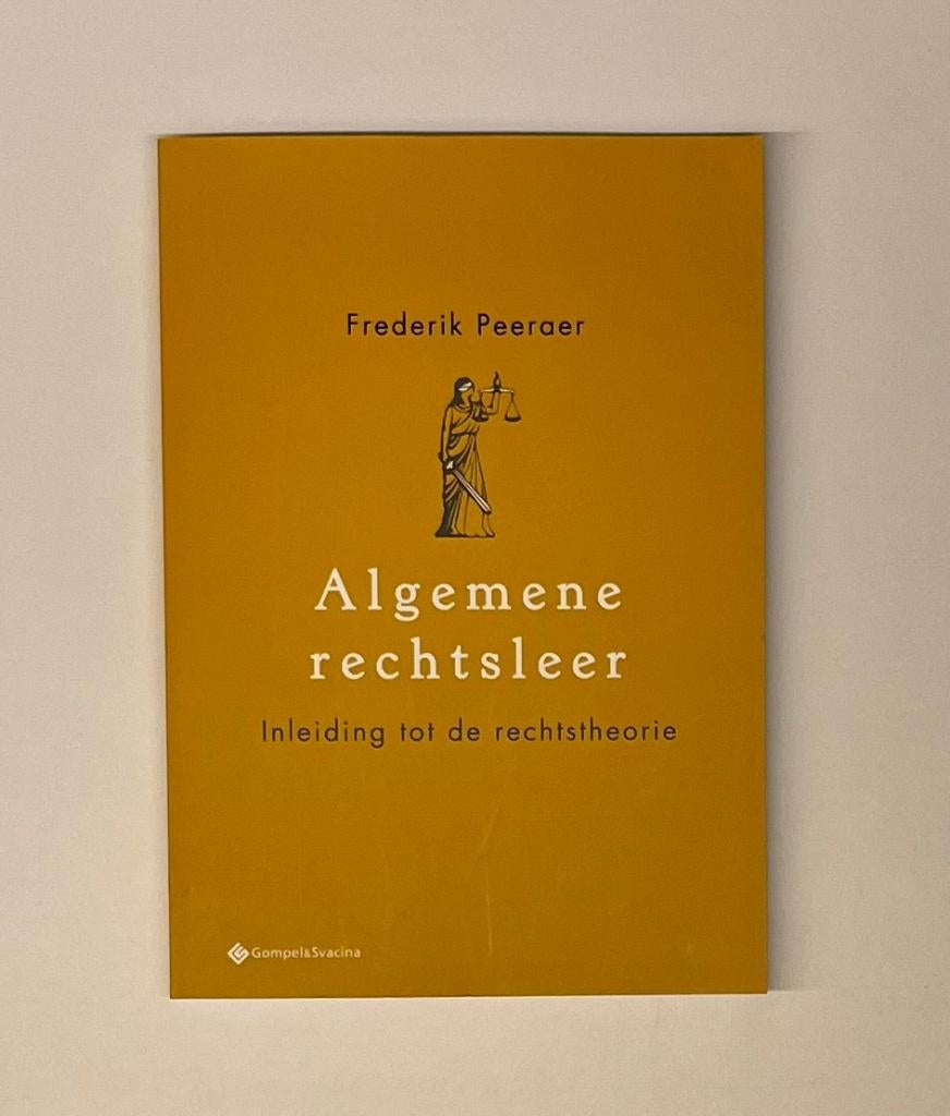 Algemene Rechtsleer (editie 2021) – Nieuw, Neuf, Enlèvement ou Envoi, Enseignement supérieur, Gompels & Svacina