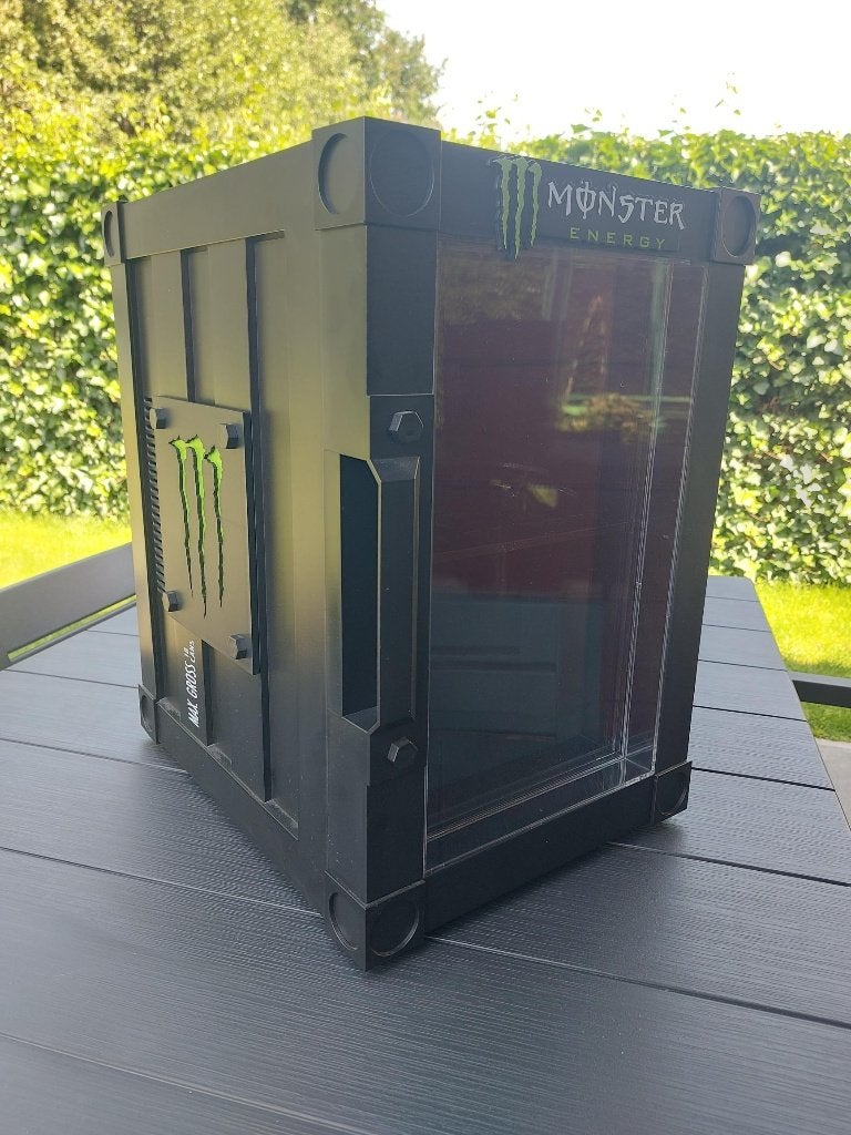 Zeldzame Monster Energy Display Frigo B61N7, Neuf, Sans bac à congélation, Moins de 45 cm, Enlèvement
