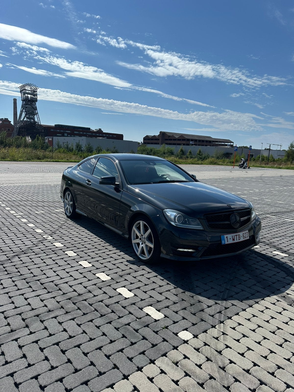 Mercedes-Benz c220 coupe Export, Auto's, Mercedes-Benz, Automaat, Euro 5, Diesel, Particulier