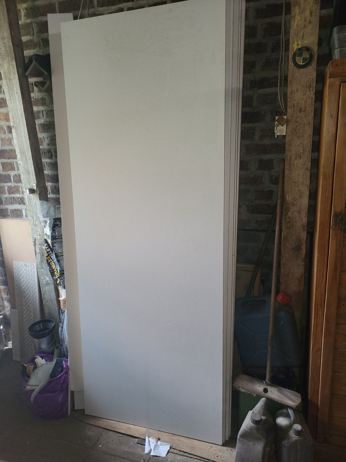 Melamine panelen, Ophalen