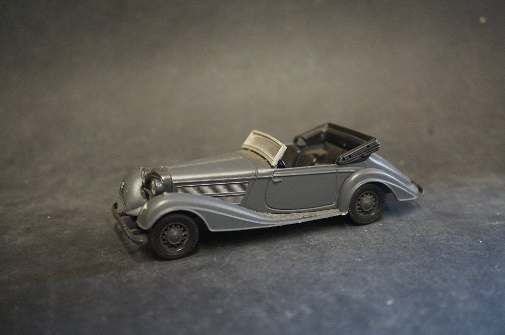 Solido Mercedes Wehrmacht staff car - 1/43 - TOP, Ophalen of Verzenden, Solido