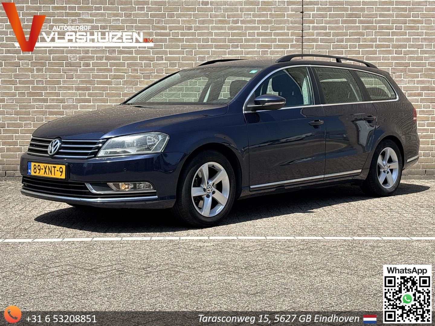 Volkswagen Passat Variant 1.6 TDI Comfortline BlueMotion | N, Auto's, Volkswagen, 116 g/km, Zwart, Blauw, Bedrijf