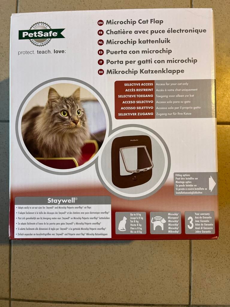 Petsafe kattenluik, Dieren en Toebehoren, Ophalen, Zo goed als nieuw