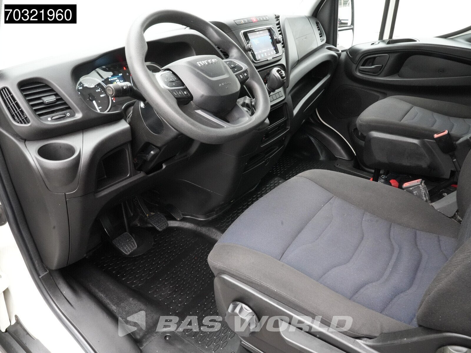 Iveco Daily 35C14 Dubbel Cabine Open Laadbak Dubbellucht 3,5, Stof, Gebruikt, Euro 6, Iveco