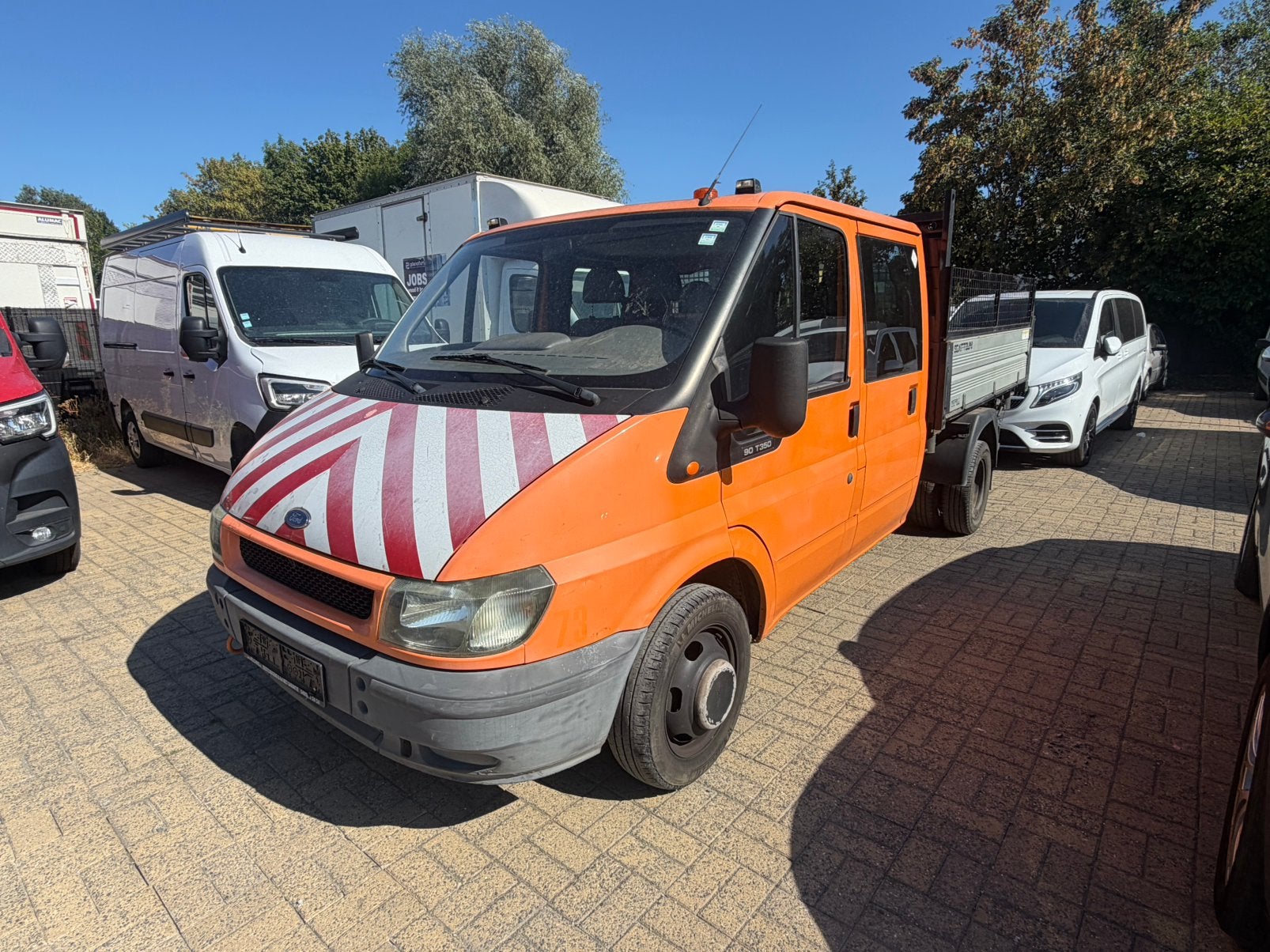 Transit 2.4TDCI Tipper à cabine double double pneus, Achat, 2400 cm³, Entreprise, Boîte manuelle