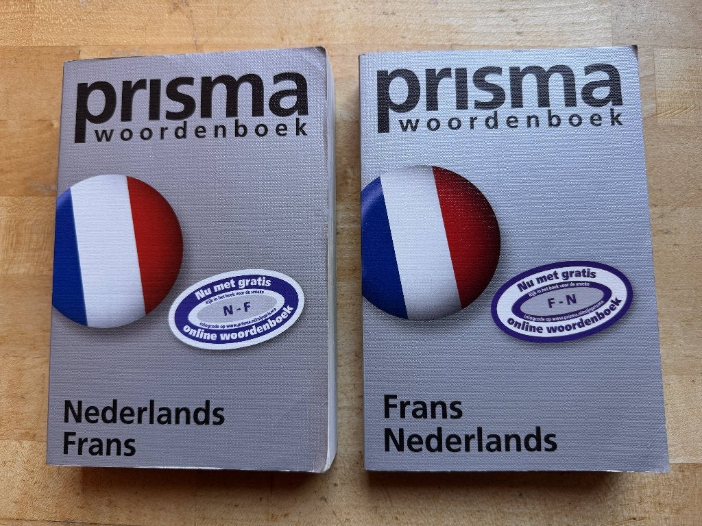 Prisma woordeboek Nederlands-Frans / Frans-Nederlands, Livres, Enlèvement ou Envoi, Néerlandais, Utilisé, Prisma ou Spectrum