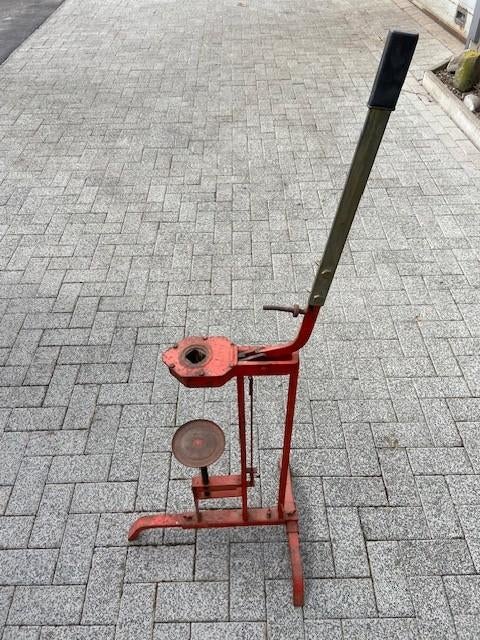 kurkplaatsapparaat bronzen kurkklem, Huis en Inrichting, Ophalen, Gebruikt