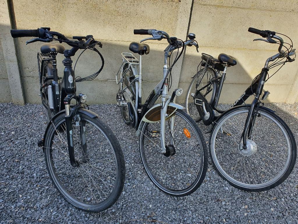 LOT elektrische fiets Flyer T8N & sparta & tounis als zonder, Ophalen, Sparta, Gebruikt, 51 tot 55 cm