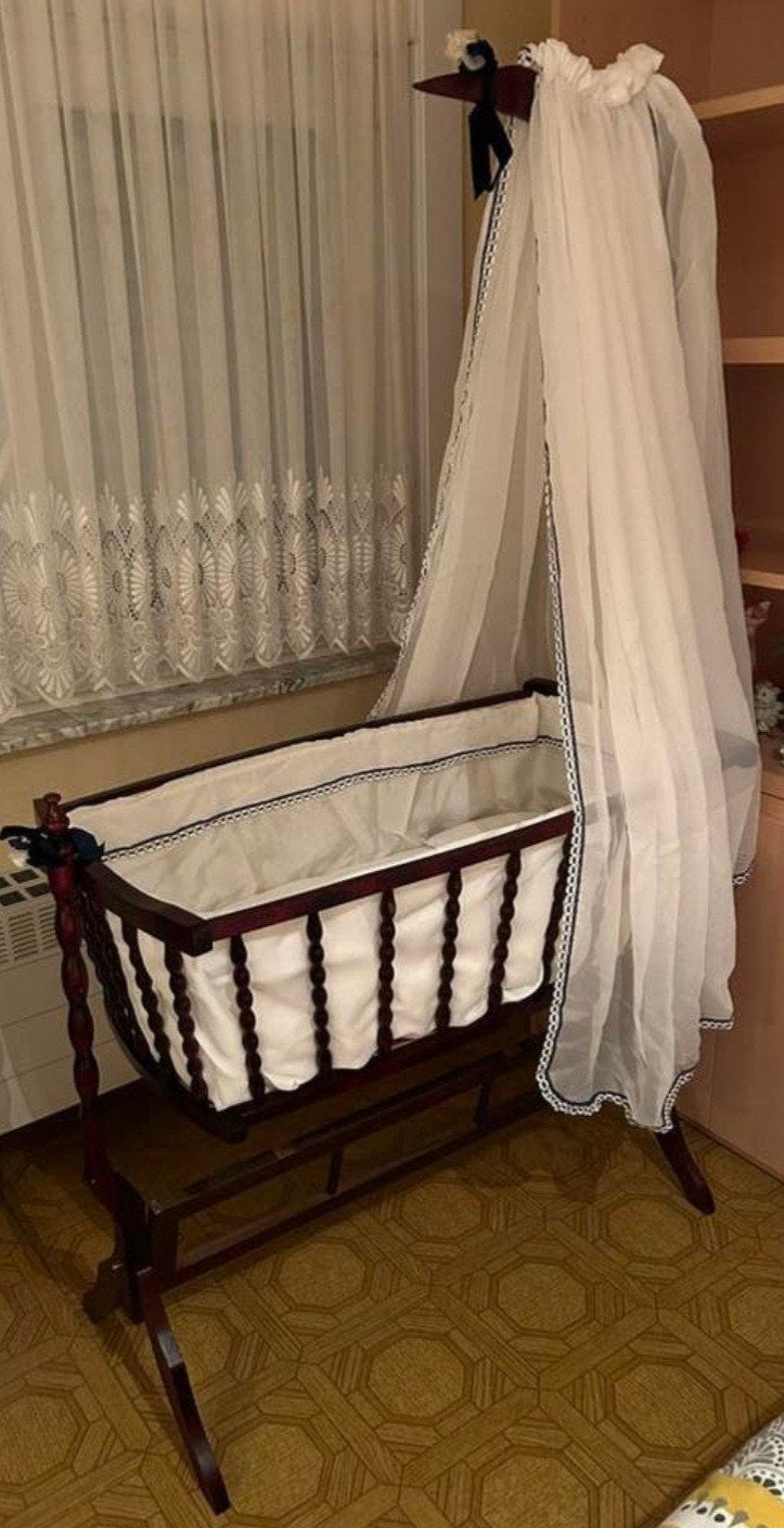 Antiek baby bed, Kinderen en Baby's, Ophalen