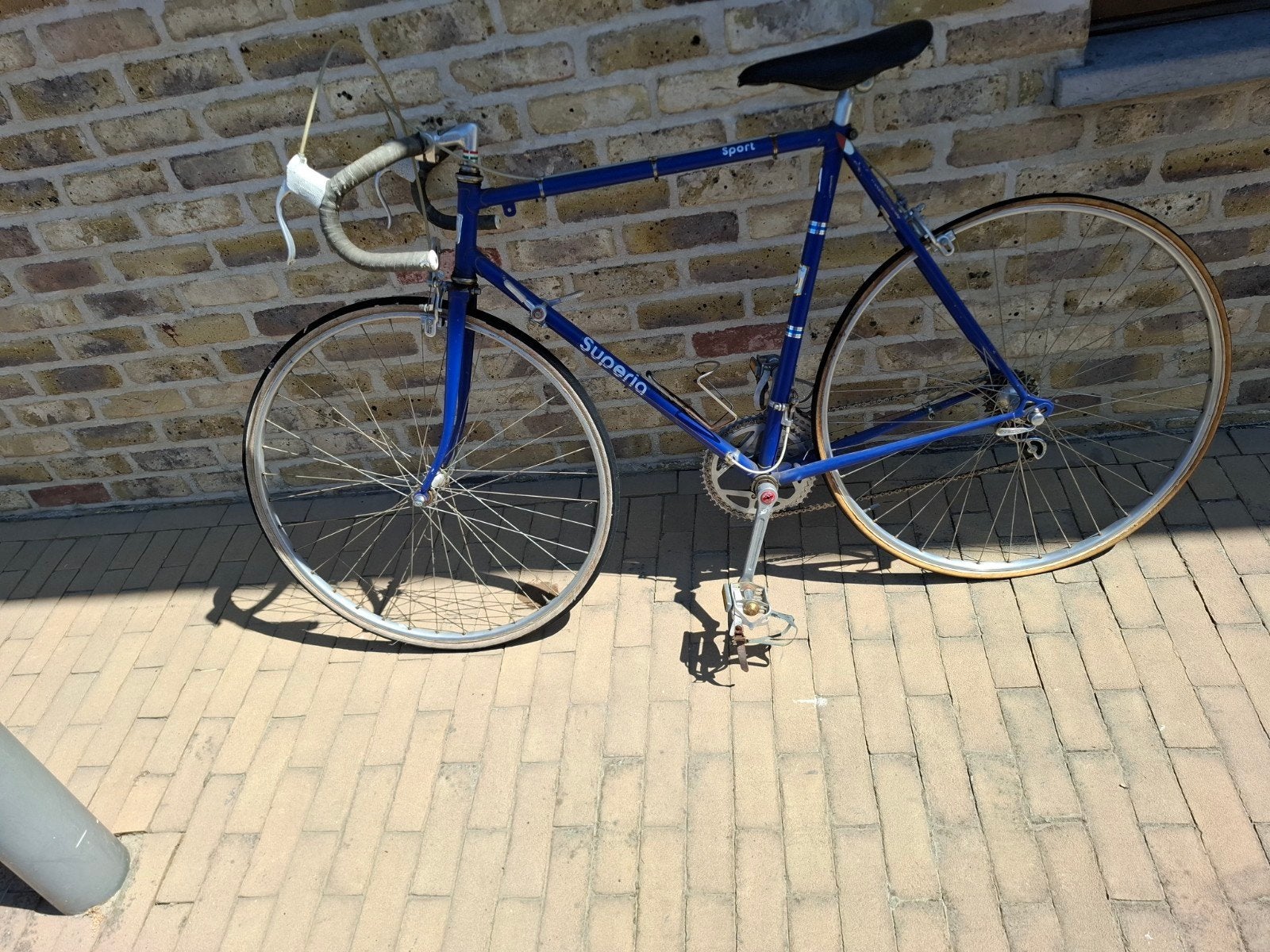 retro fiets superia, Fietsen en Brommers, Fietsen | Heren | Sportfietsen en Toerfietsen, Ophalen