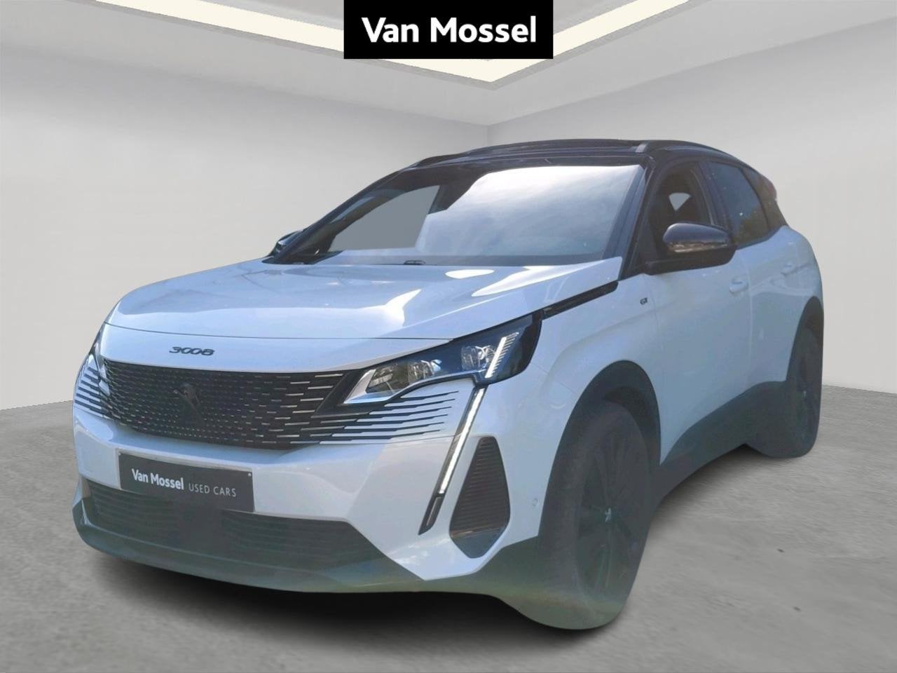 Peugeot 3008 1.2 PureTech 96kW S&S Auto GT, Auto's, Stof, Gebruikt, Automatische klimaatregeling, Wit
