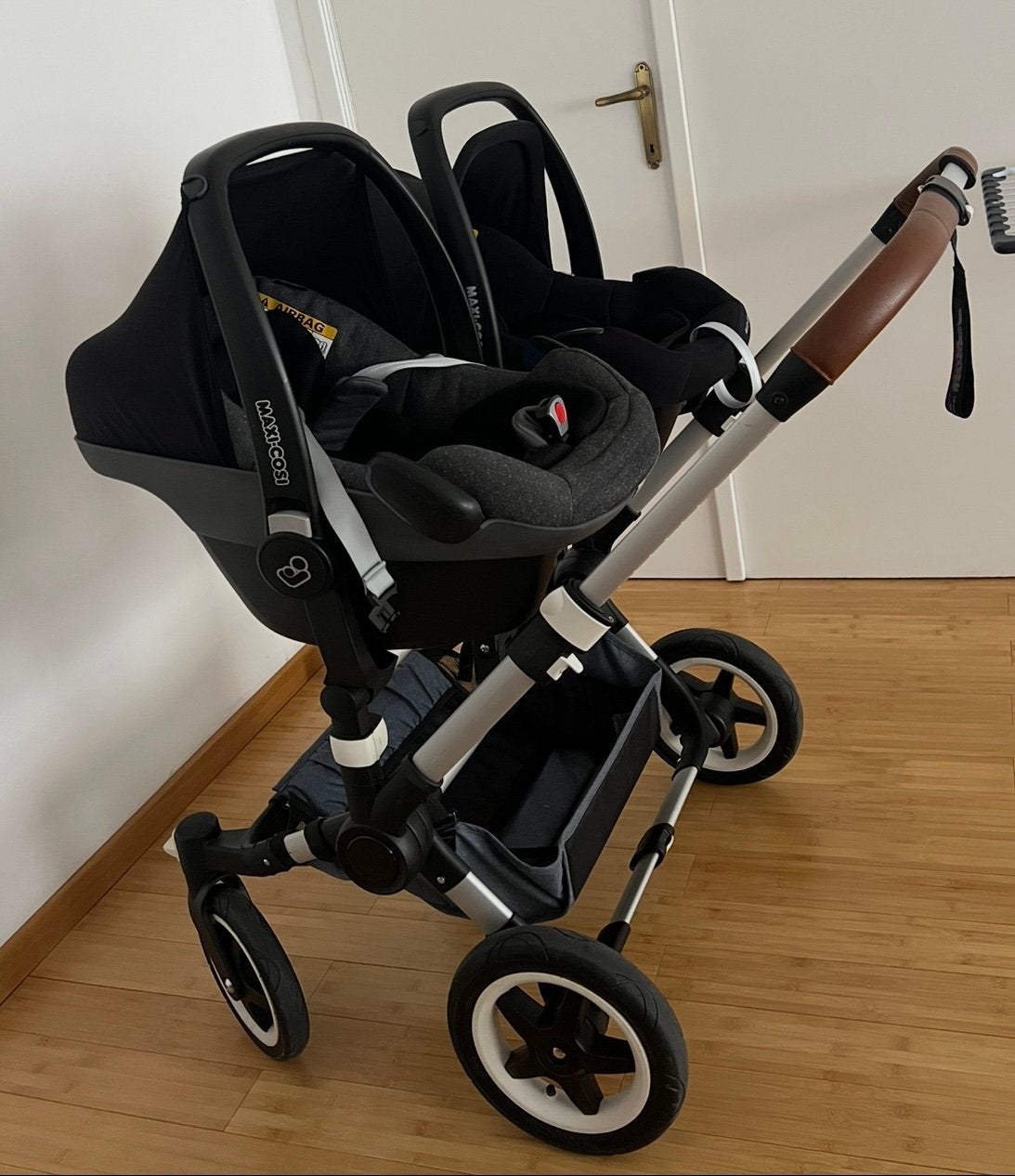 COMPLETE Bugaboo Donkey Twinset + Reisbag, Enfants & Bébés, Poussettes & Combinaisons, Neuf, Poussette, Bugaboo, Voiture duo, Pneus