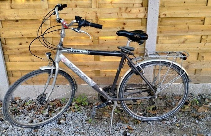 Fiets met versnellingen, Ophalen