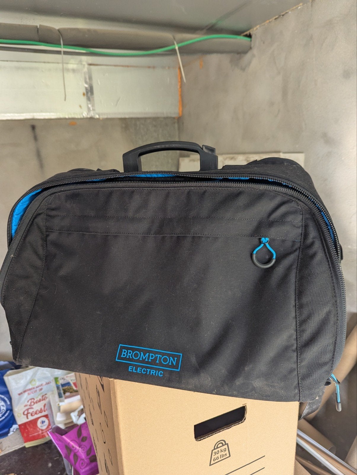 brompton électrique grand sac, Vélos & Vélomoteurs, Enlèvement, Comme neuf, Autres marques