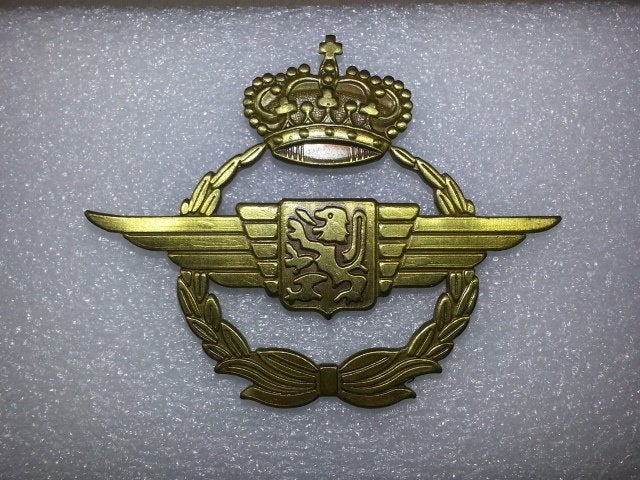 ABL #55 - KENTEKEN KEPIE LUCHTMACHT #1, Verzamelen, Ophalen of Verzenden, Luchtmacht, Embleem of Badge