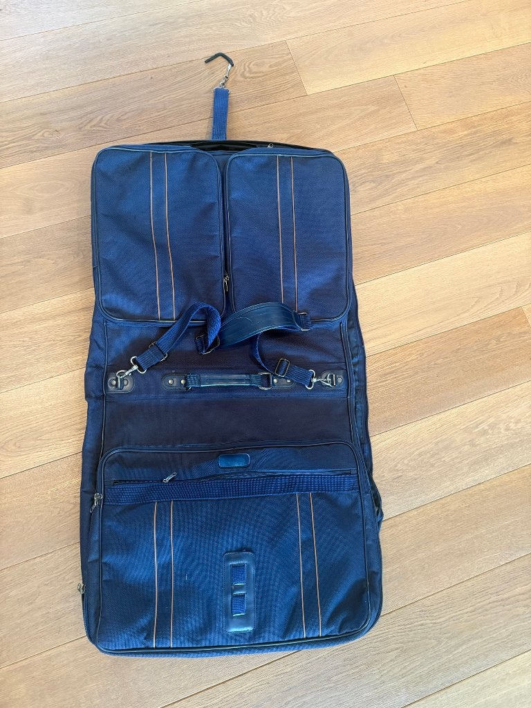 Housse porte-habits de voyage Goodoor bleu marine, Enlèvement ou Envoi, Comme neuf, Bleu