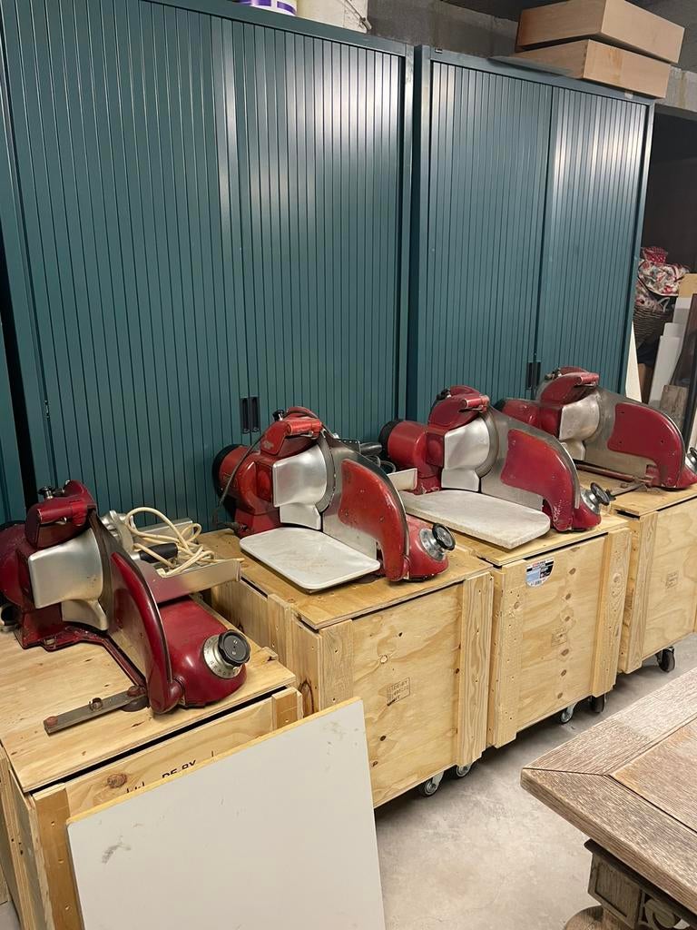 Berkel 114 snijmachines 4x, Antiek en Kunst, Antiek | Keukengerei, Ophalen