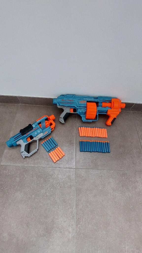 NERF Speelgoedpistolen, Enlèvement, Utilisé