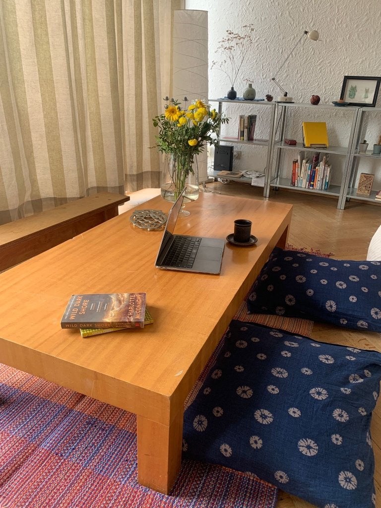 belle table style japonais, Ophalen, 100 tot 150 cm, 50 tot 100 cm, Gebruikt