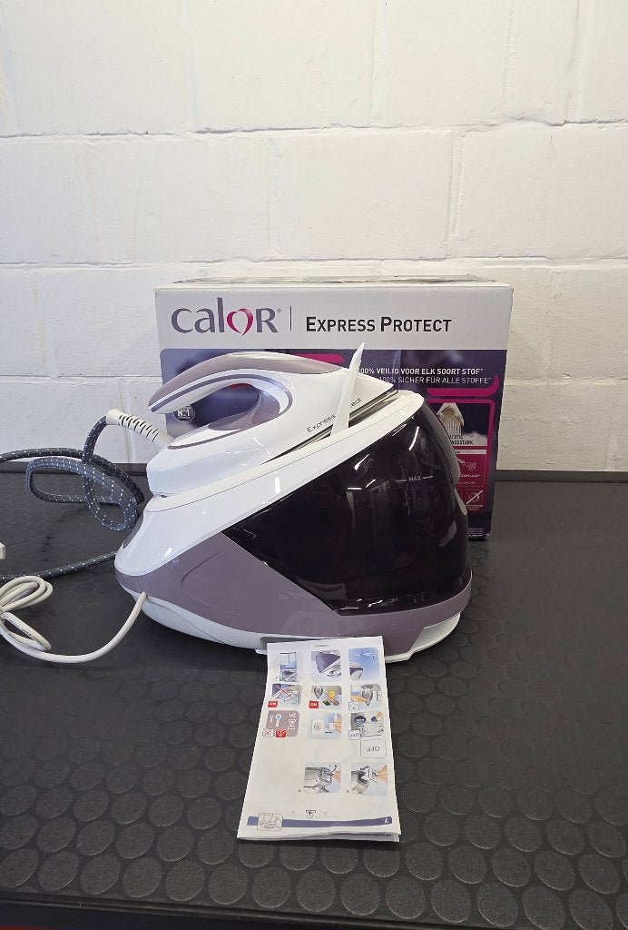 Centrale vapeur Calor Express Protect Sv9203 sous garantie, Enlèvement, Comme neuf, Fer à repasser avec cordon