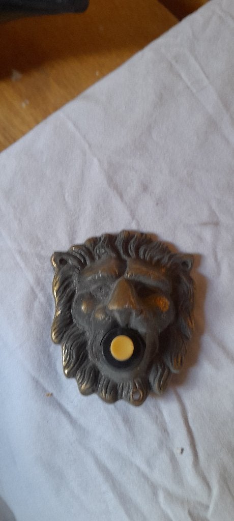 Bouton de sonnette antique, Maison & Meubles, Sonnettes, Enlèvement, Utilisé, Filaire