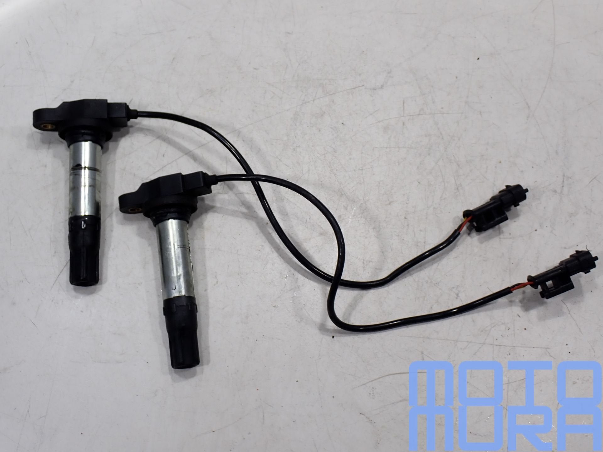 Ducati 848 EVO 2011 - 2013 bobine set bougiedop bobines boug, Gebruikt, -, -, Ophalen of Verzenden