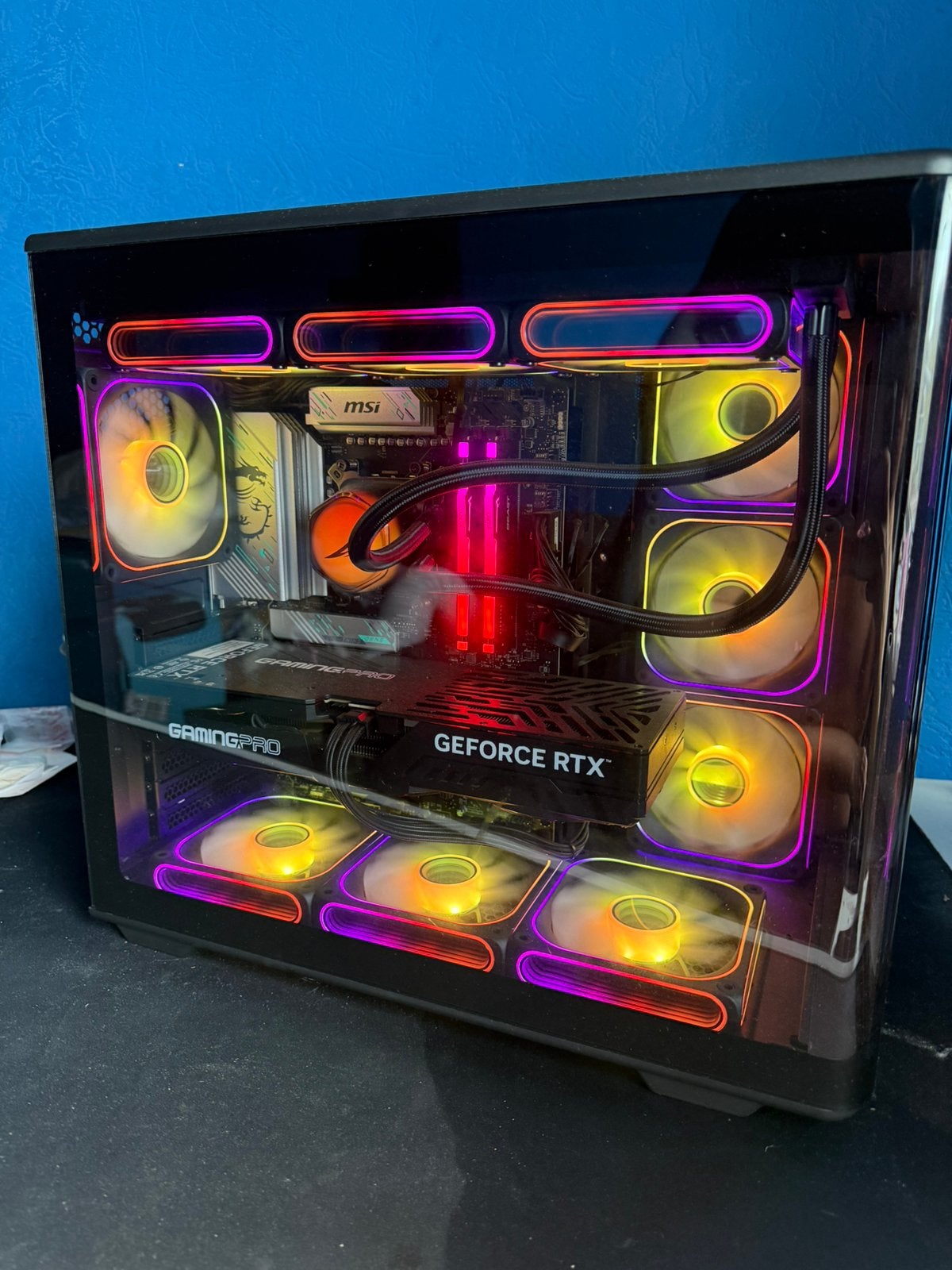 Pc gaming 5070 ti, Computers en Software, Ophalen of Verzenden, Zo goed als nieuw, Gaming, SSD