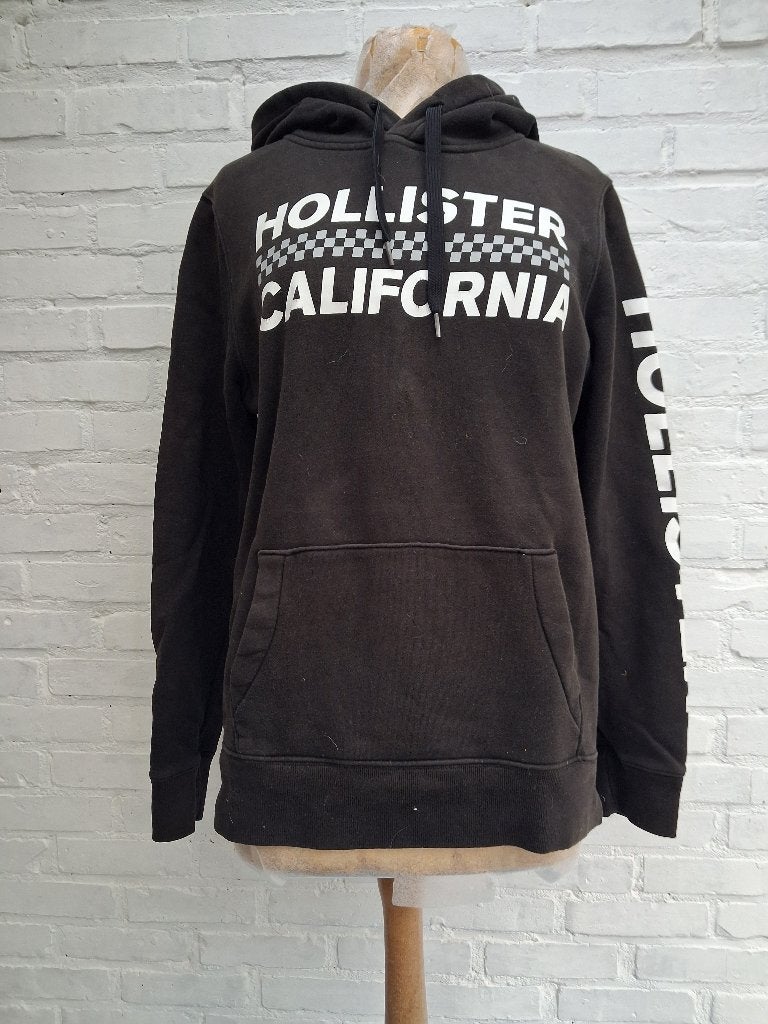hoodie Hollister, Kleding | Heren, Truien en Vesten, Maat 48/50 (M), Zwart, Ophalen of Verzenden, Gedragen