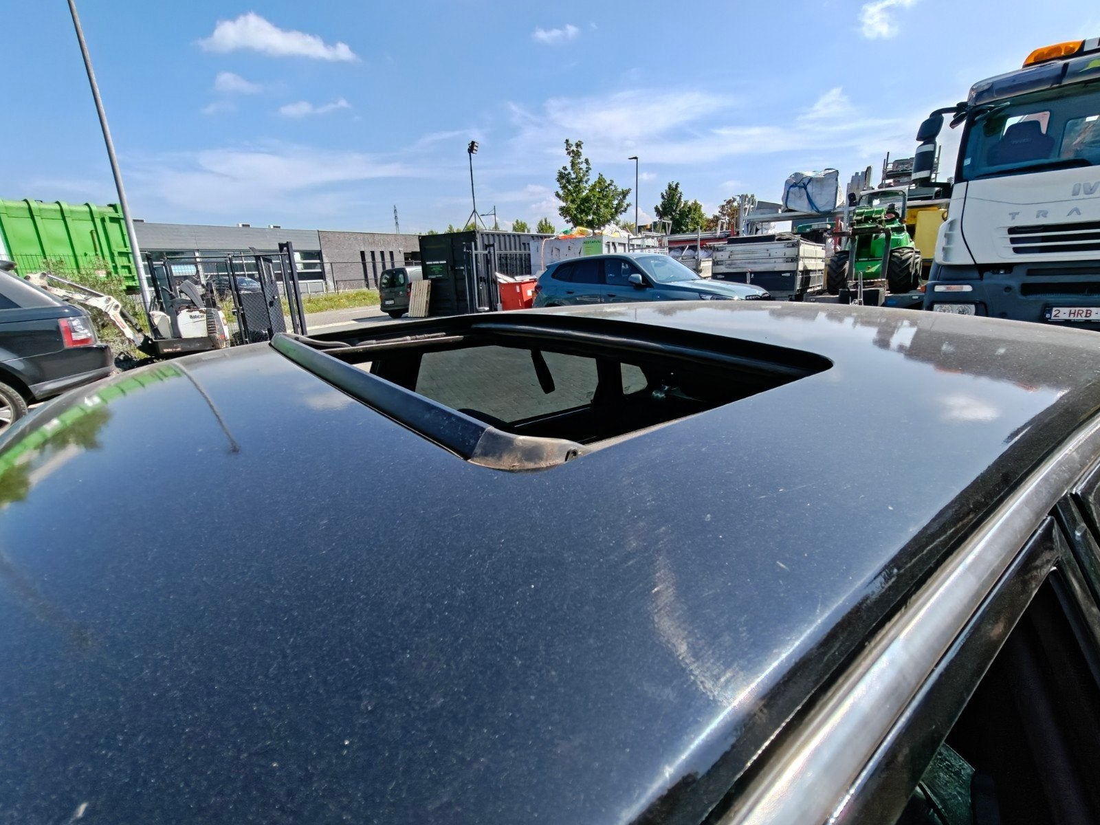 Jaguar XJ6 1989 oldtimer tripel black met sterrenhemel, foto 11
