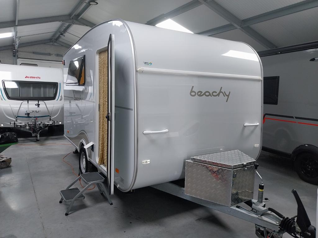 Hobby Beachy 420, moto kan erin, mover, Verona, enz., Caravans en Kamperen, Caravans, Hobby, Bedrijf, Treinzit, Mover
