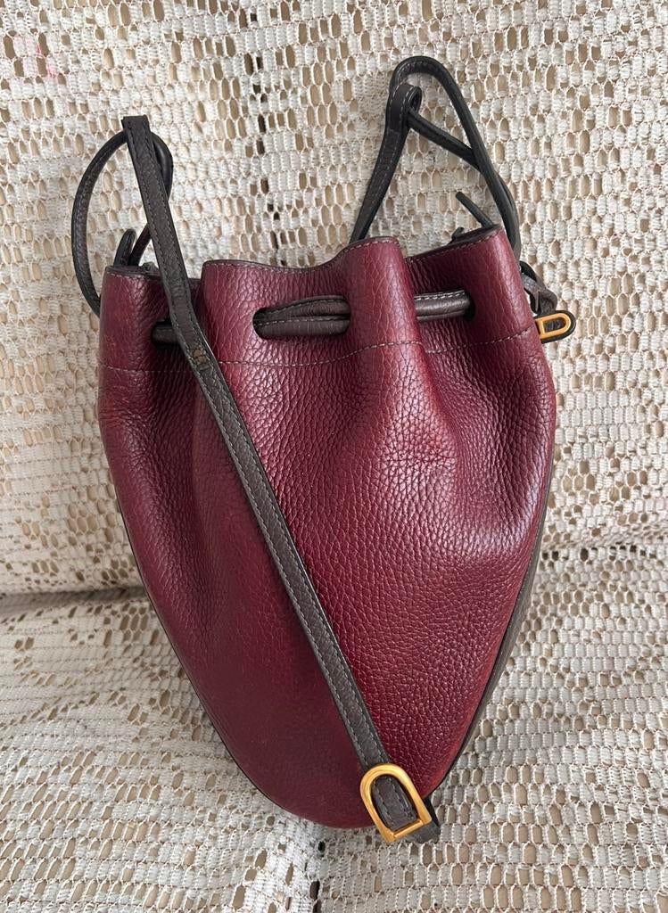 Sac DELVAUX modèle Tabarin bicolore, Enlèvement ou Envoi, Comme neuf, Cuir