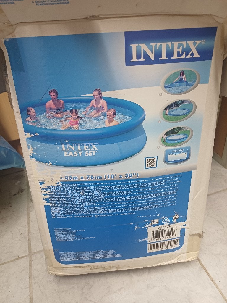 Piscine, 200 à 400 cm, Piscine gonflable, Rond, Enlèvement