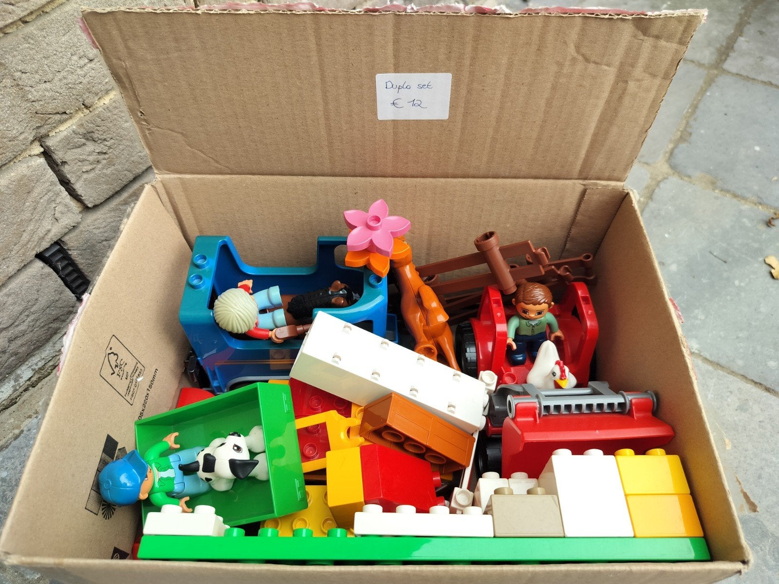 Duplo set paarden, Kinderen en Baby's, Ophalen of Verzenden, Duplo