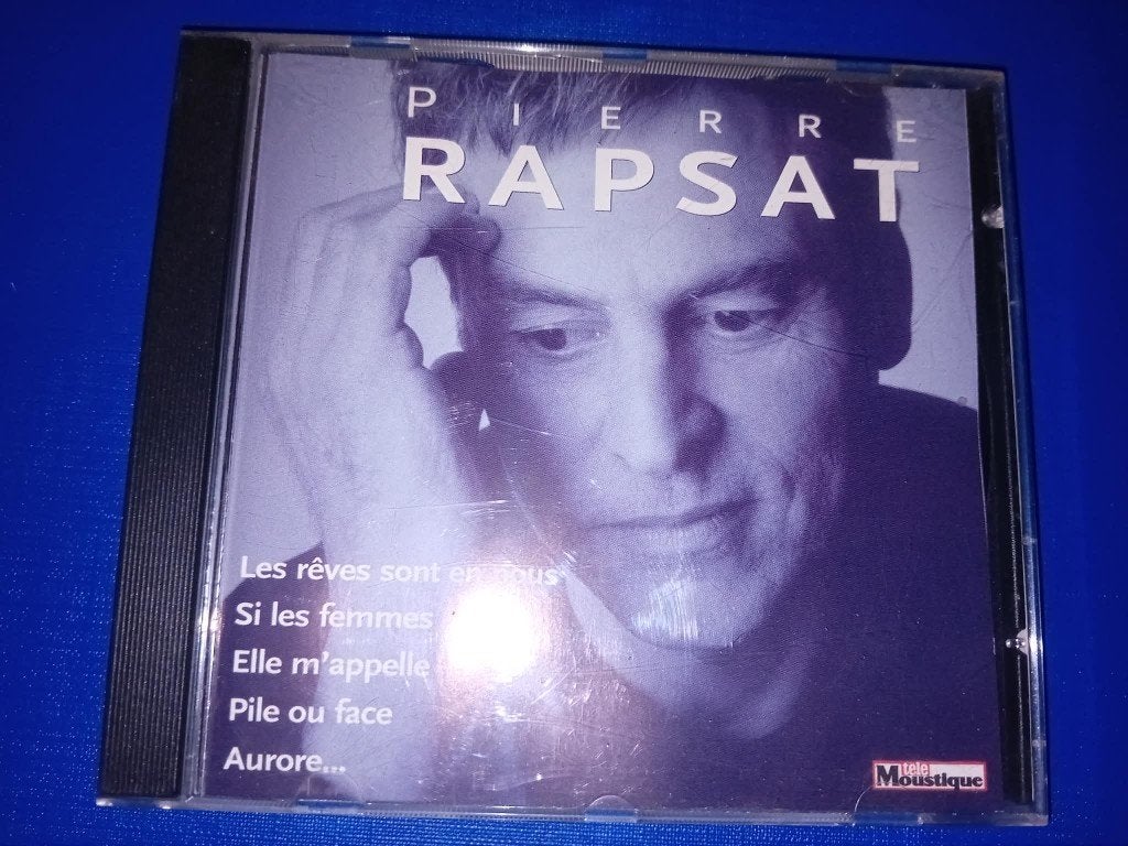 cd Pierre Rapsat, Enlèvement ou Envoi, Comme neuf, Chanson