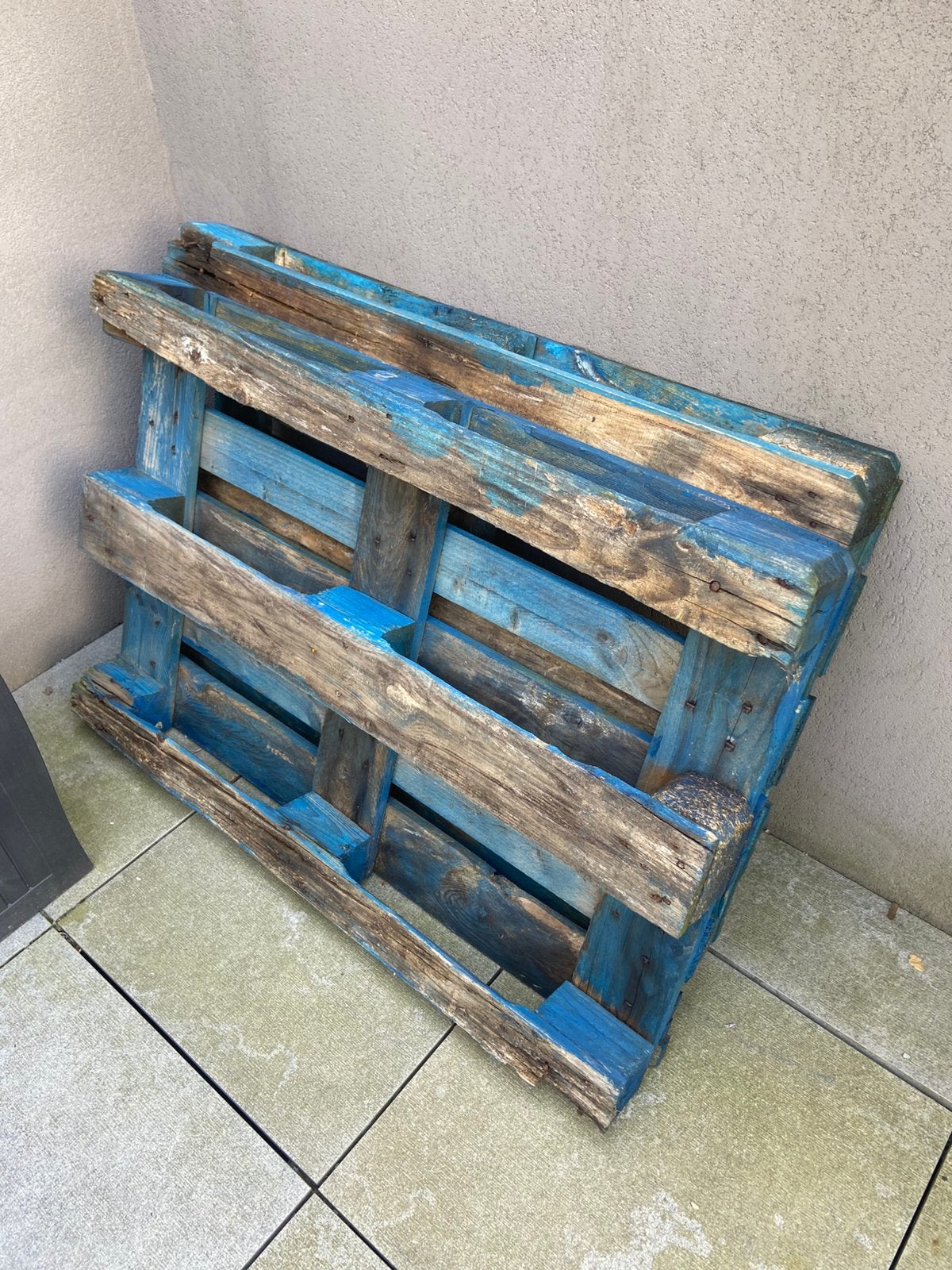 Pallette a donner, Ophalen, Gebruikt