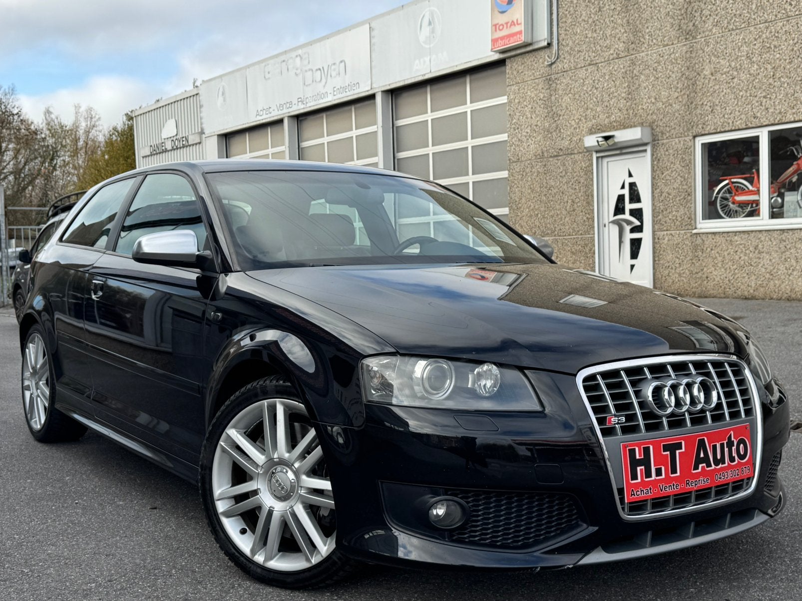 Audi S3 2.0 Turbo 16V FSI Quattro/GPS/Leder/Xenon/, Auto's, Audi, 4 cilinders, Leder, Bedrijf, Vierwielaandrijving