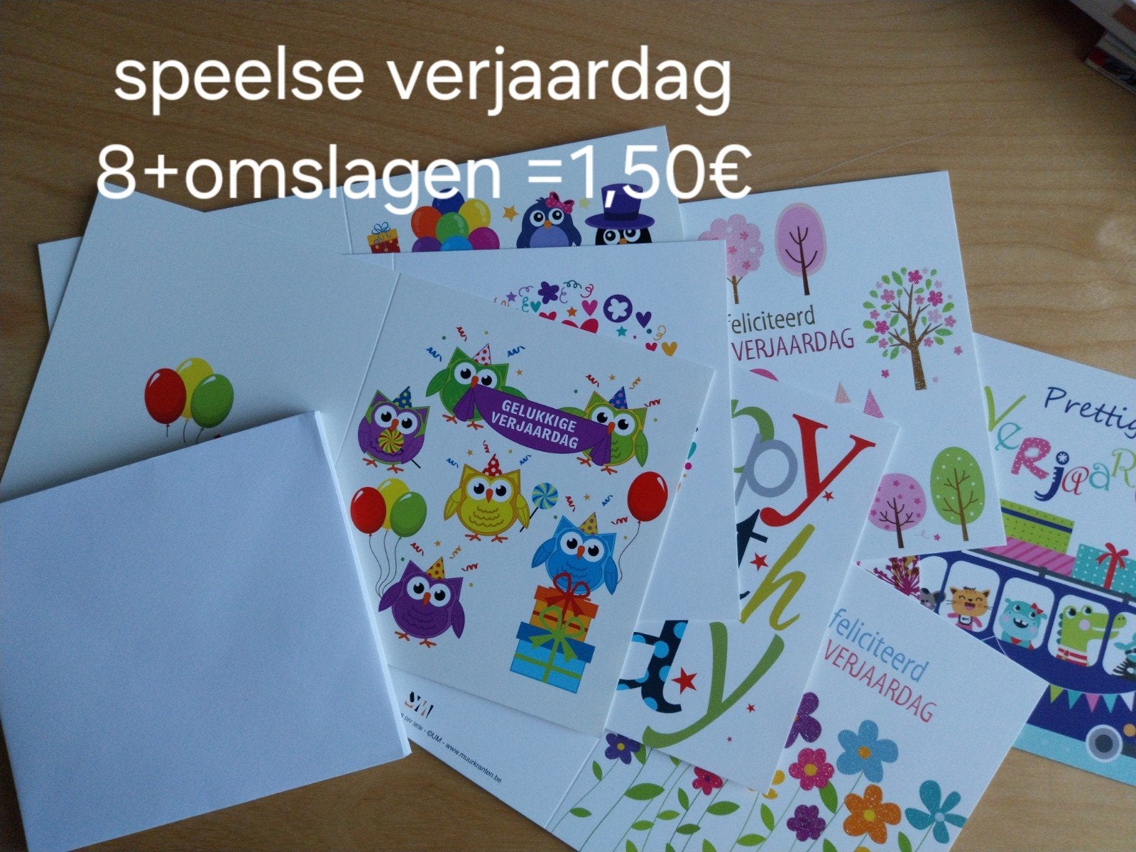 kaartjes., Diversen, Ophalen, Nieuw