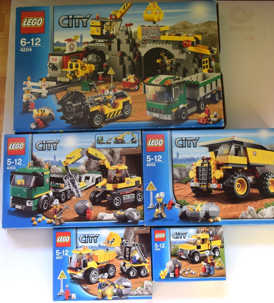 Lego La Mine 5 sets, Plusieurs sets, City, Enlèvement ou Envoi, Lego