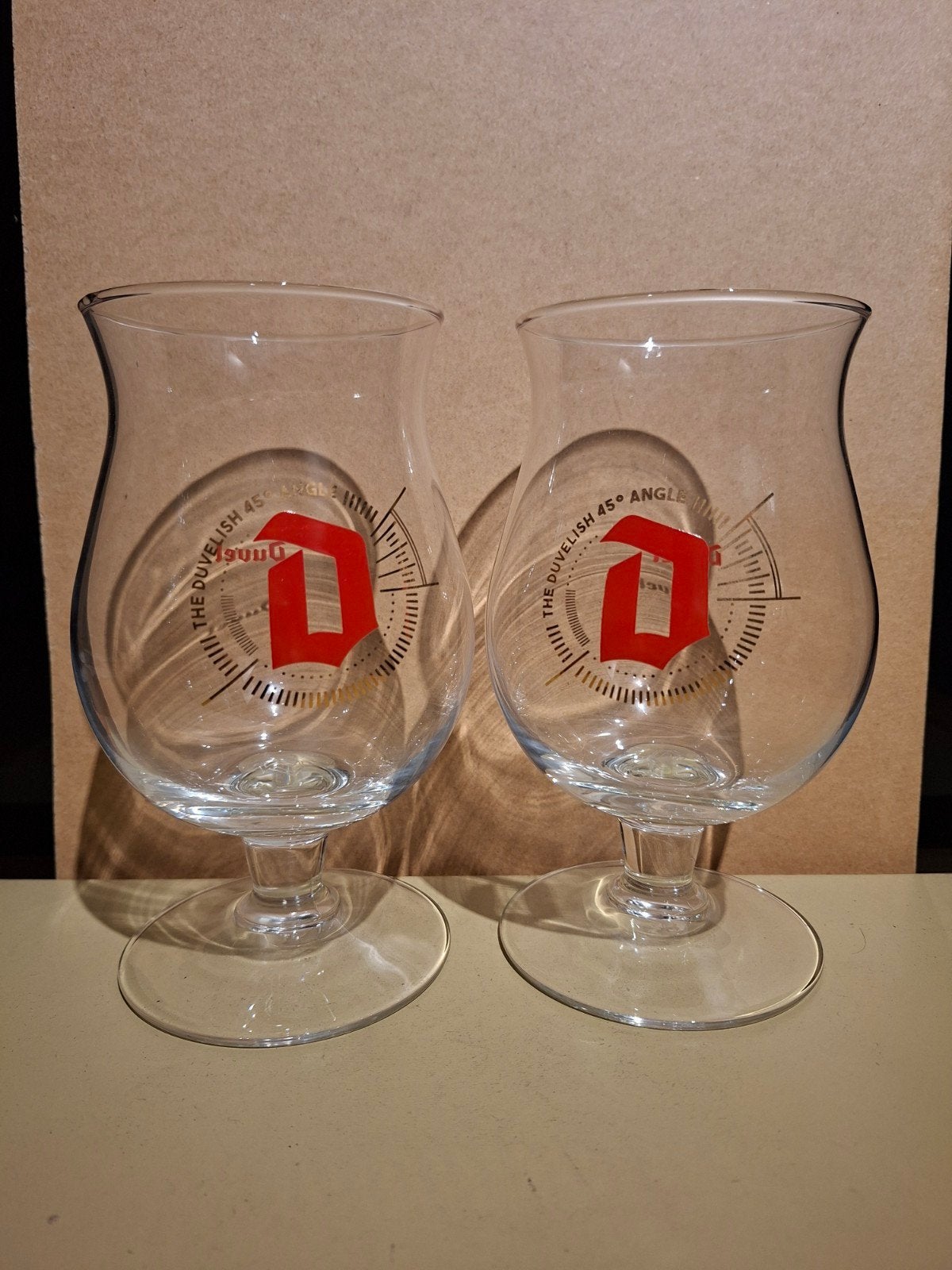 2 verres duvel, pour un service parfait, Enlèvement ou Envoi, Duvel