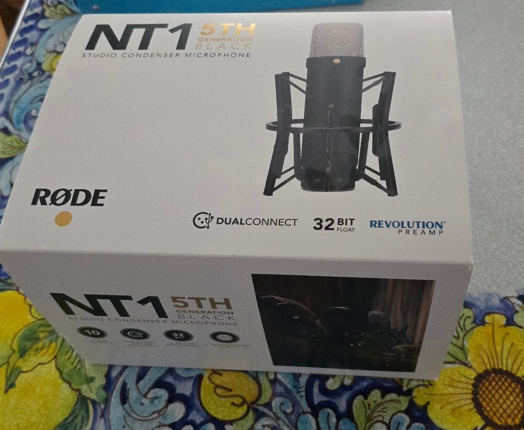 RØDE NT1 5th Generation - Black edition, Muziek en Instrumenten, Microfoons, Zo goed als nieuw, Studiomicrofoon, Ophalen of Verzenden