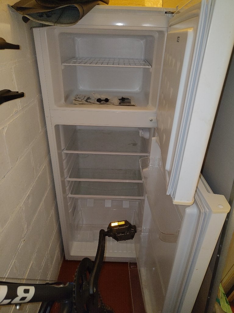 Réfrigérateur Frigo Proline dd223wh, Classe énergétique A ou plus économe, Avec compartiment congélateur, Utilisé, 45 à 60 cm