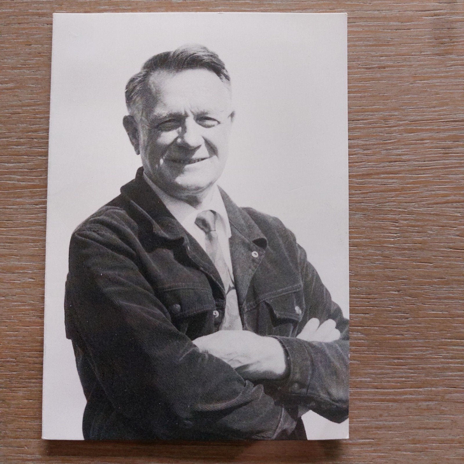Bidprentje auteur Andre Demedts, Ophalen of Verzenden, Bidprentje