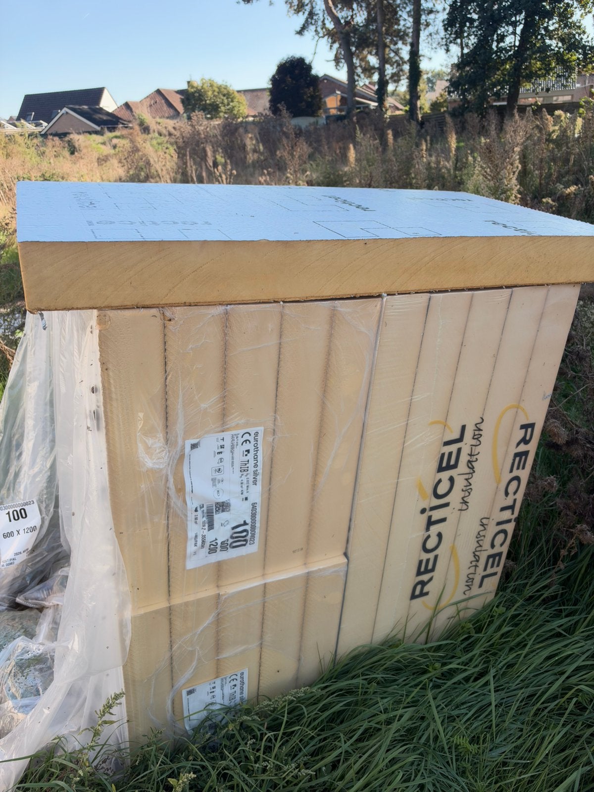 21 PIR isolatie platen 10cm, Doe-het-zelf en Bouw, Ophalen, Nieuw, Hardschuim (Pir), 8 tot 12 cm