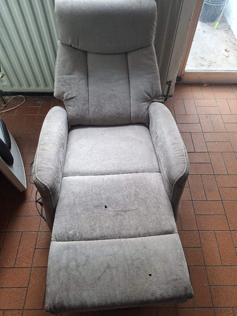 Fauteuil électrique, Maison & Meubles, Canapés | Repose-pieds & Poufs, Enlèvement, Utilisé, Tissus