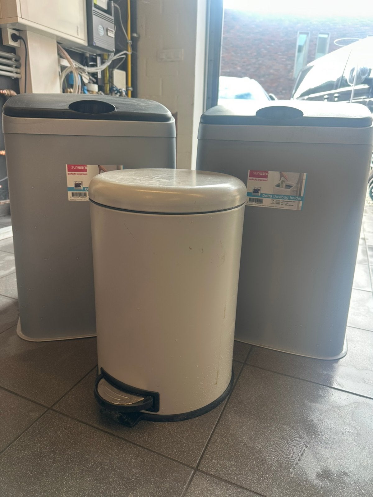 Vuilbakken Sunware 70Ltr, Ophalen, Zo goed als nieuw