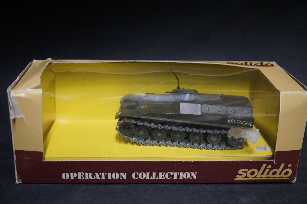 Solido AMX 13 VTT tank - 1/50 - TOP, Ophalen of Verzenden, Zo goed als nieuw