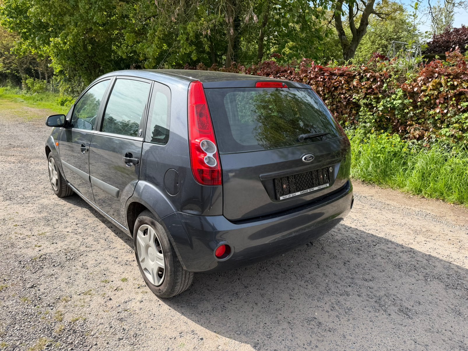 Ford Fiesta 1.4 diesel 50 Kw,Bj 2006,Euro 4,Airco,5 deurs, Auto's, Voorwielaandrijving, Stof, 50 kW, Elektrische ramen